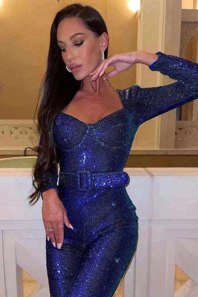 Combinaison Paillettes Élégante Marissa