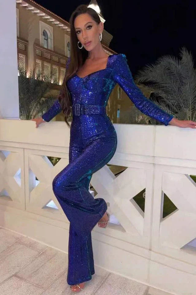 Combinaison Paillettes Élégante Marissa