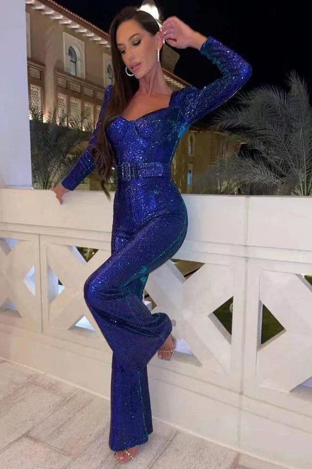 Combinaison Paillettes Élégante Marissa