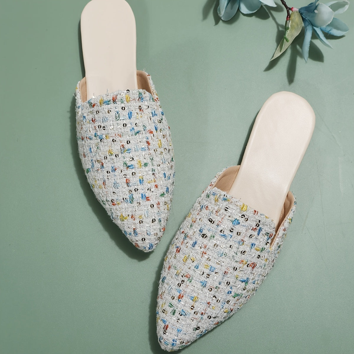Fien - Mules en Cuir Intemporelles