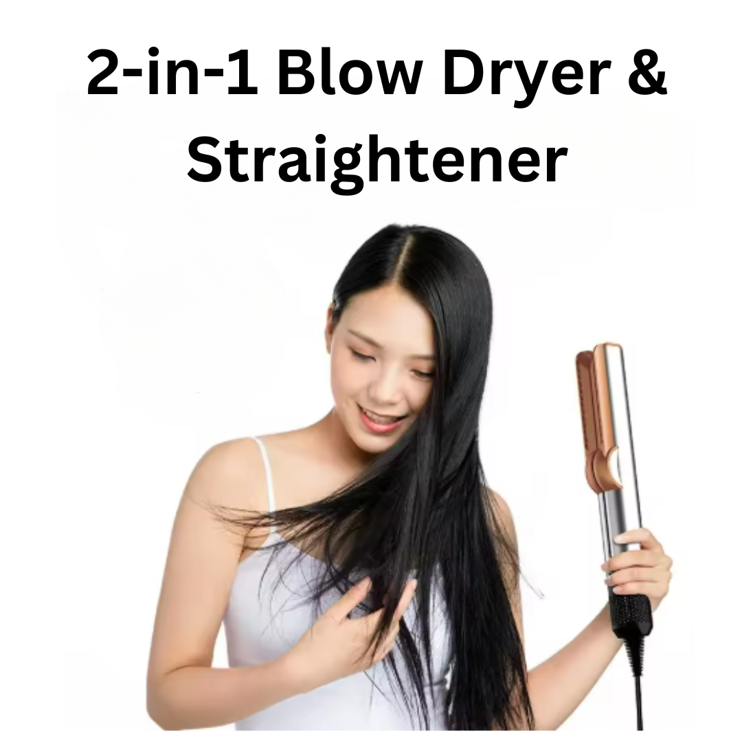 StraightAir Styler - Sèche-cheveux et lisseur 2-en-1 pour des cheveux sans effort