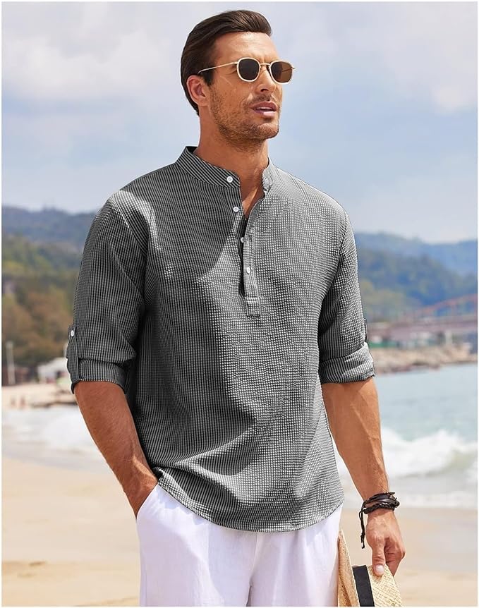 Aron | Chemise Casual Élégante pour Homme