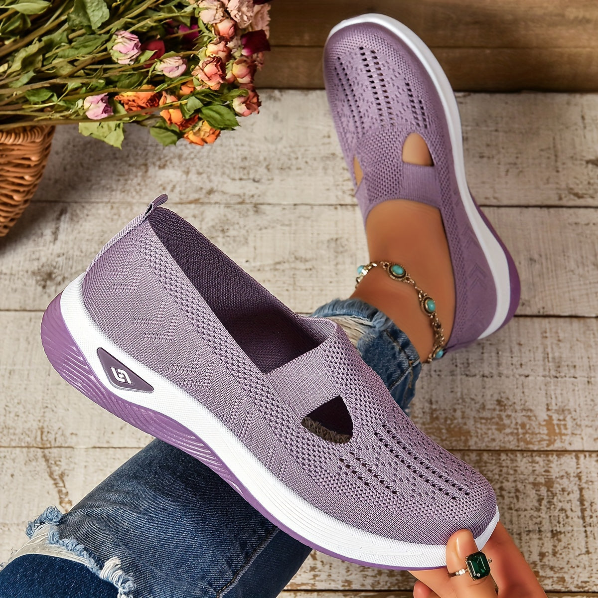 Noemie - Baskets Orthopédiques Confortables pour Femmes