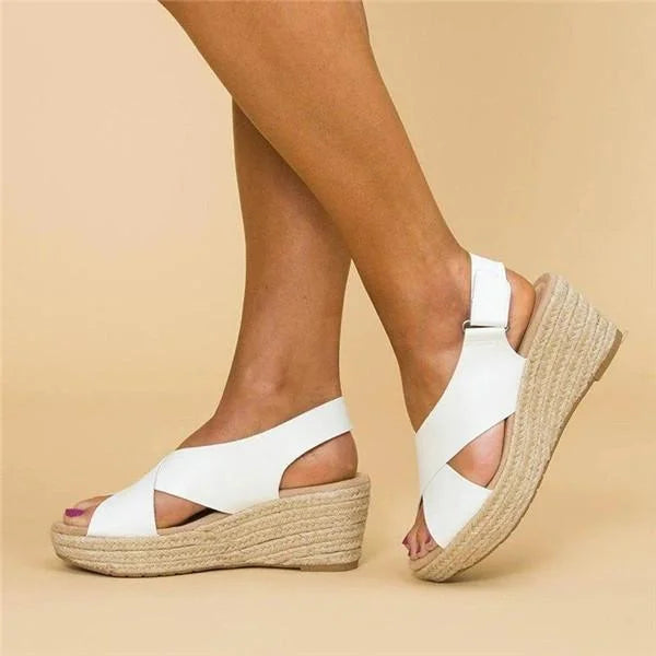 Sietske - Espadrilles Orthopédiques à Talon Sled