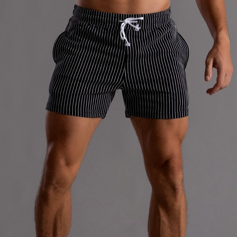 Shorts de Fitness Élastiques pour Hommes
