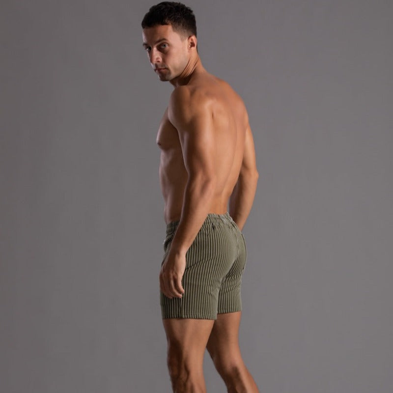 Shorts de Fitness Élastiques pour Hommes
