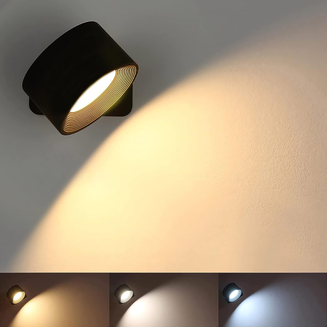 FlexiBeam - Applique murale rechargeable 360°