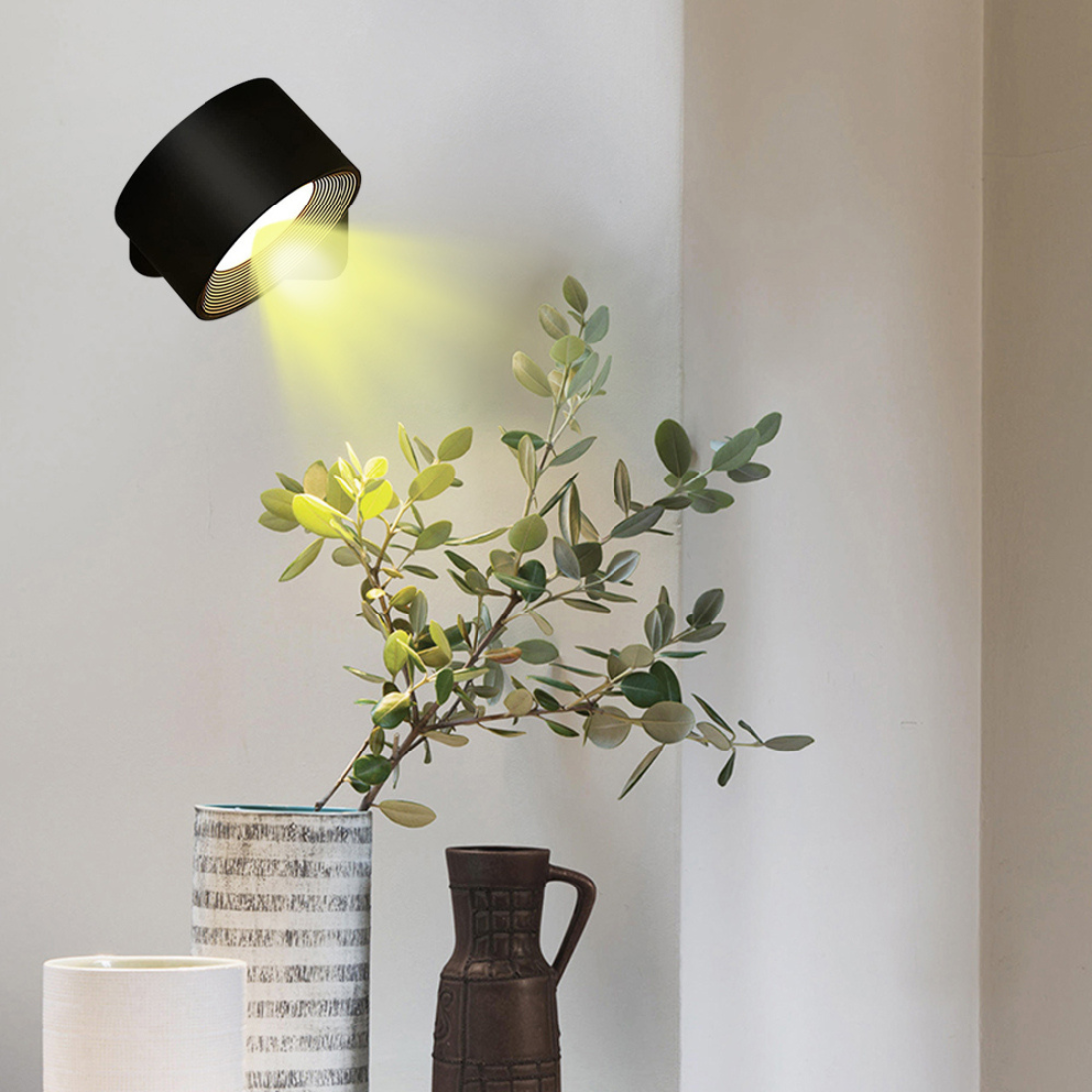 FlexiBeam - Applique murale rechargeable 360°