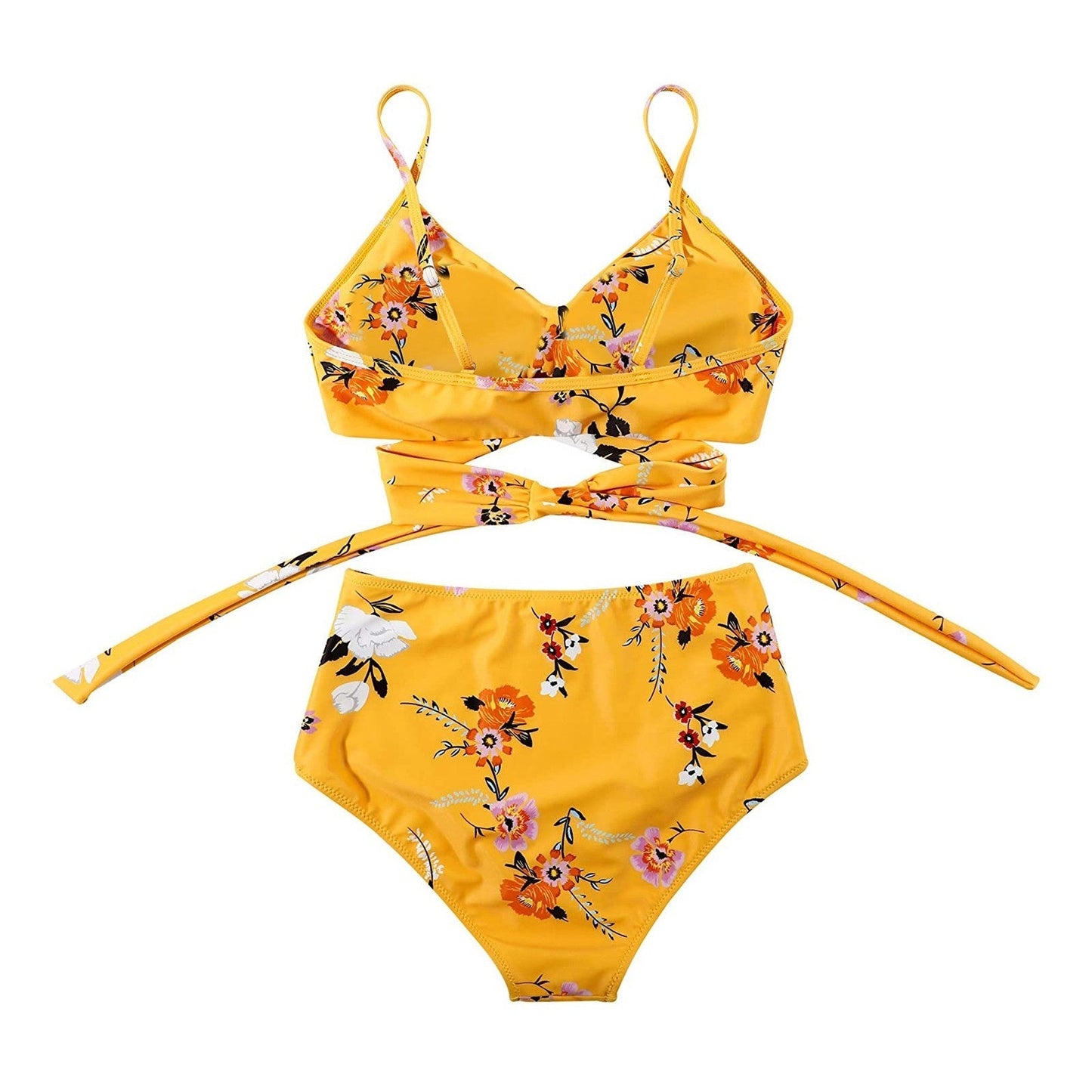 Bikini Taille Haute Coloré pour Femmes