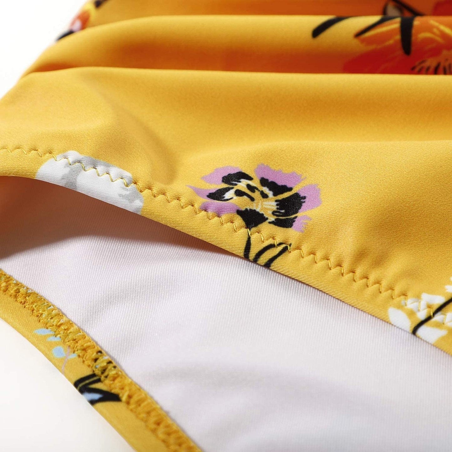 Bikini Taille Haute Coloré pour Femmes