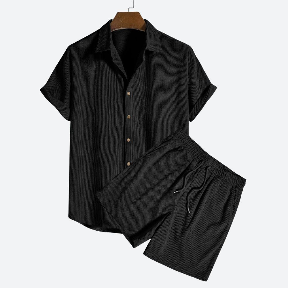 Ensemble de chemises en velours côtelé pour hommes