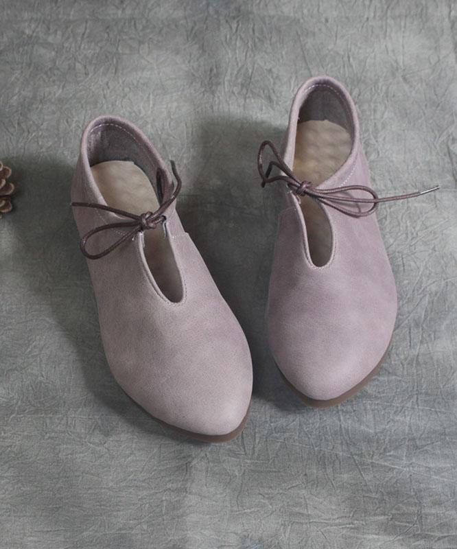 Eiber - Chaussures à lacets en cuir boho pour femmes