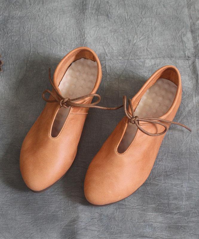 Eiber - Chaussures à lacets en cuir boho pour femmes