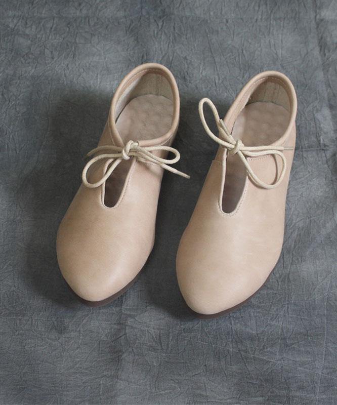 Eiber - Chaussures à lacets en cuir boho pour femmes