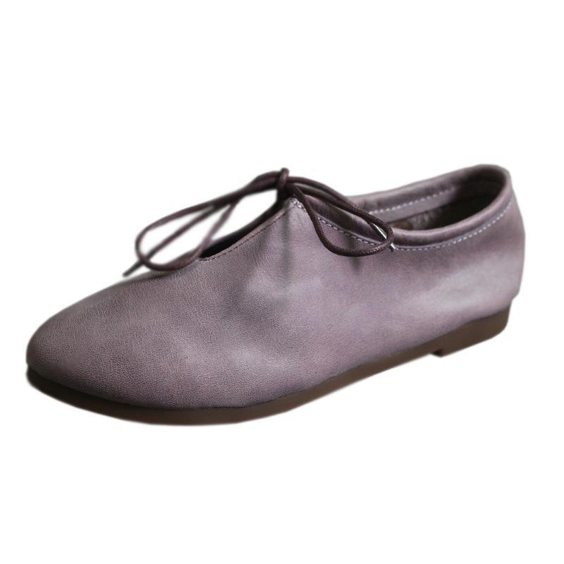 Eiber - Chaussures à lacets en cuir boho pour femmes