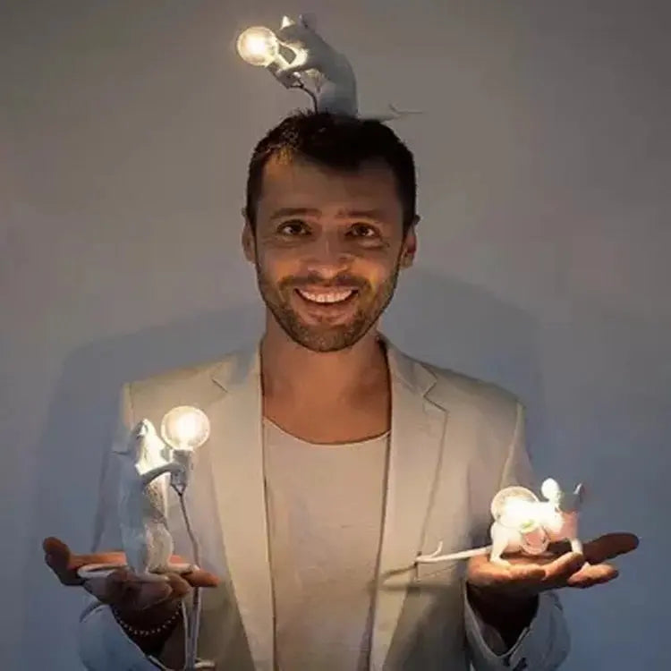 SourisFolle - Lampe Design Unique pour Maison