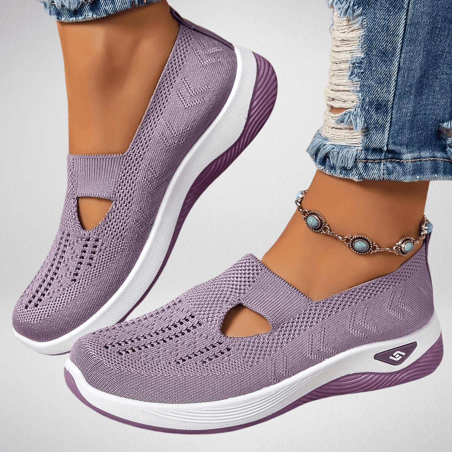 Noemie - Baskets Orthopédiques Confortables pour Femmes