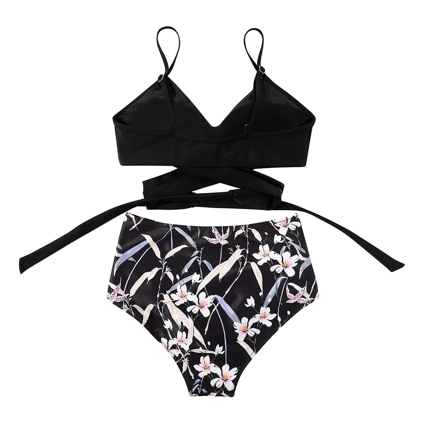Bikini Taille Haute Coloré pour Femmes
