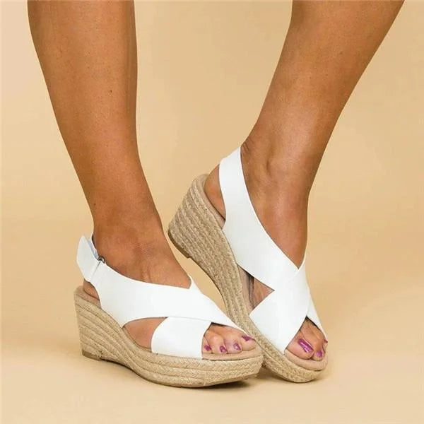 Sietske - Espadrilles Orthopédiques à Talon Sled