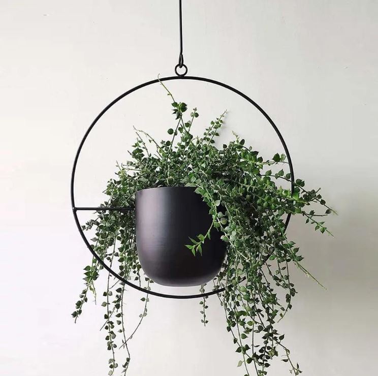 LeafLace - Support de plante en macramé décoratif au design élégant