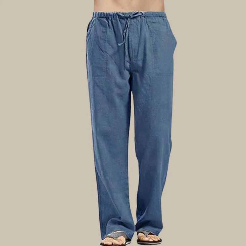 Pantalon d'été en lin confortable - Ylmer