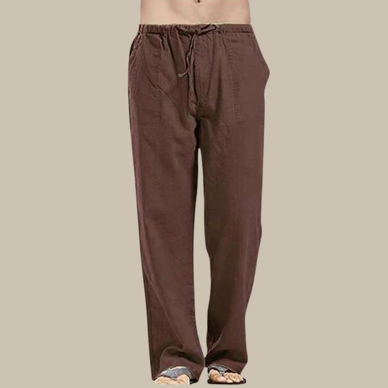 Pantalon d'été en lin confortable - Ylmer
