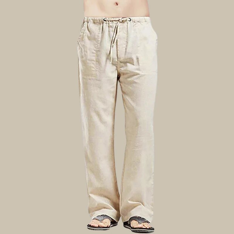 Pantalon d'été en lin confortable - Ylmer