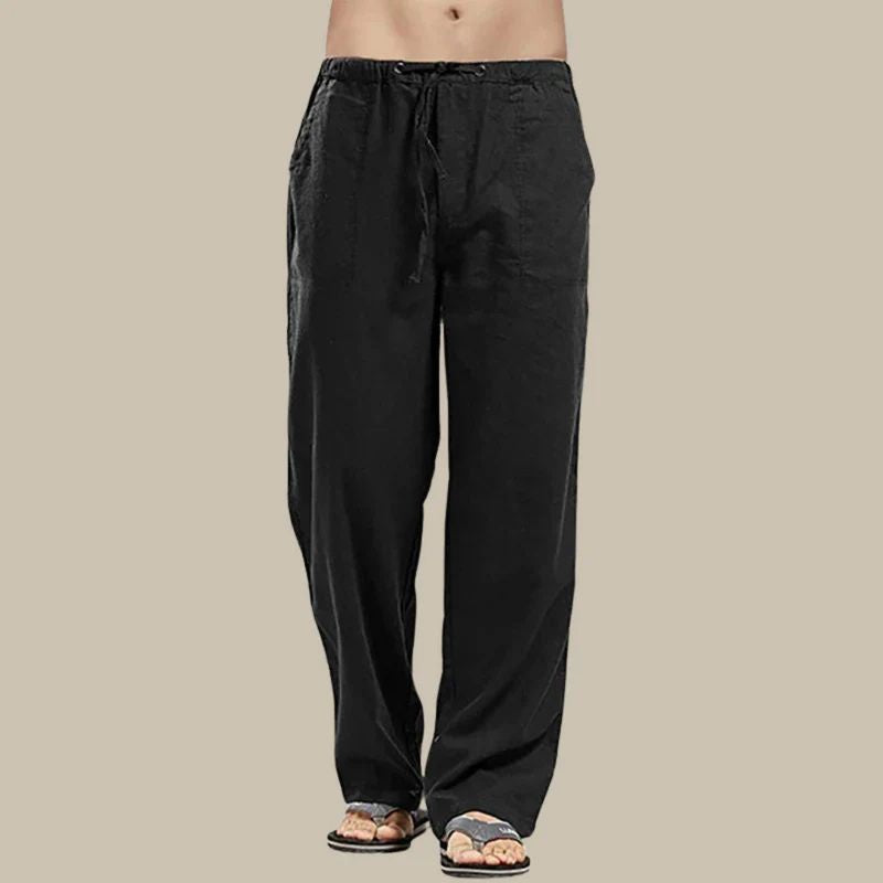 Pantalon d'été en lin confortable - Ylmer