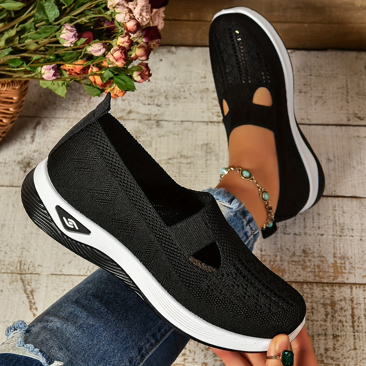 Noemie - Baskets Orthopédiques Confortables pour Femmes