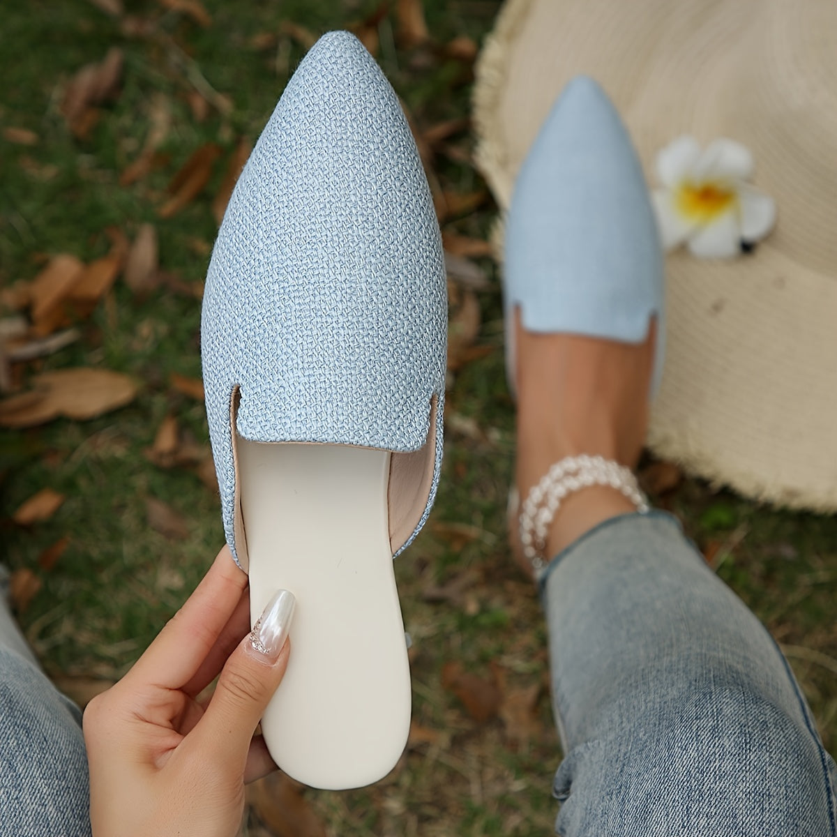 Fien - Mules en Cuir Intemporelles