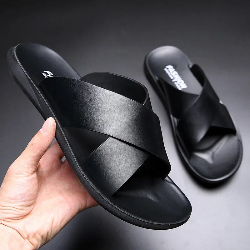 Matheo - Sandales en cuir confortables