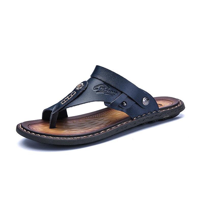 Franco - Tongs en Cuir Intemporelles