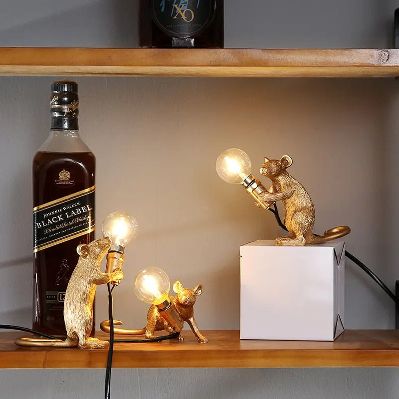 SourisFolle - Lampe Design Unique pour Maison