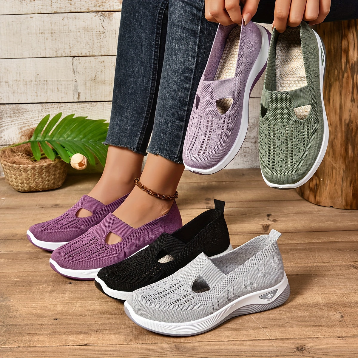 Noemie - Baskets Orthopédiques Confortables pour Femmes