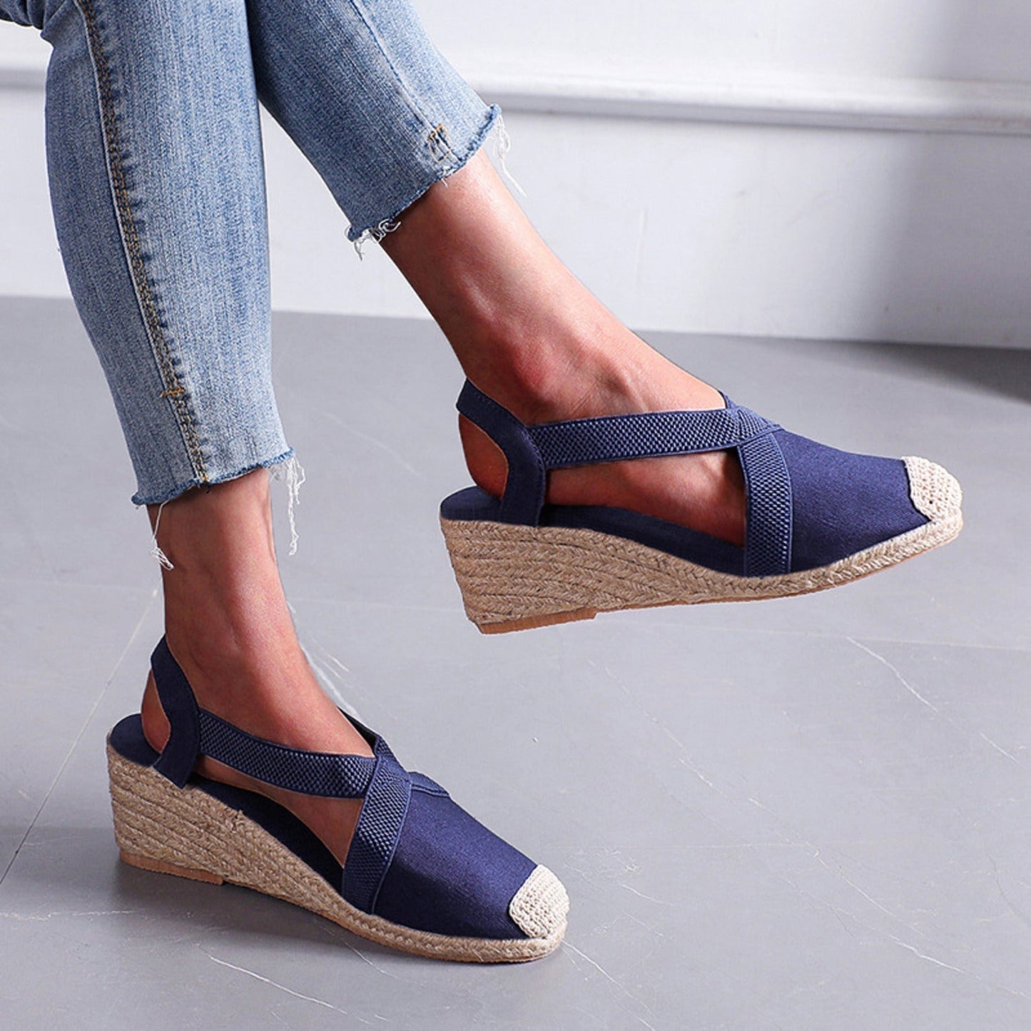 Eva - Espadrilles Orthopédiques avec Semelle Tressée