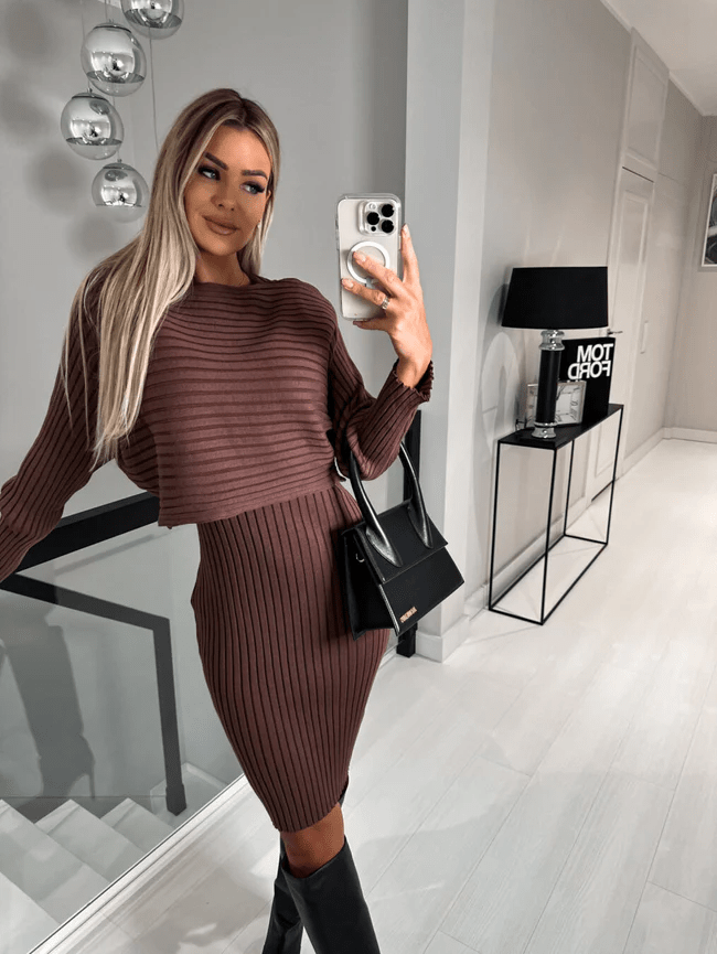 Ensemble Chic Pull et Robe Fanny