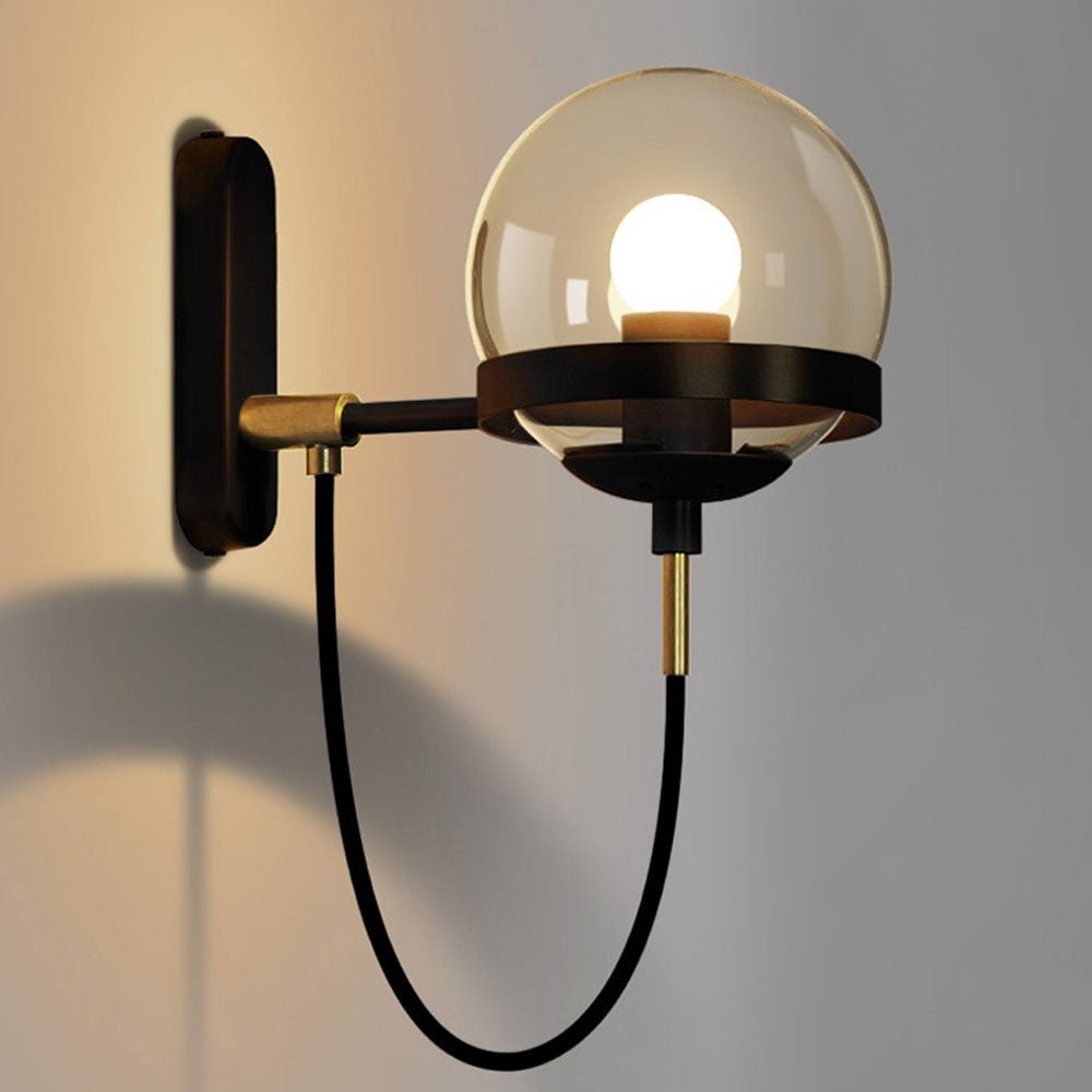 Applique Murale Kairo Orb - Élégance Moderne et Éclairage Ambiant