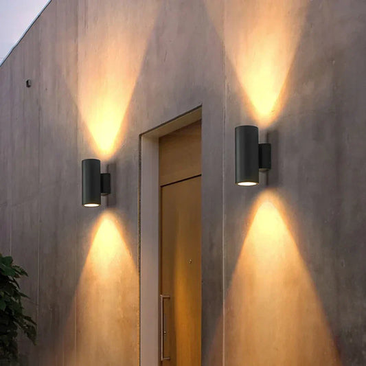 Lumi - Applique Murale Extérieure en Aluminium