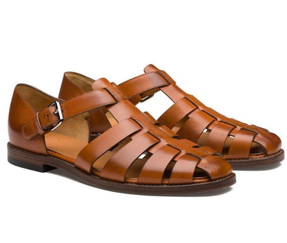 Ricky - Sandales d'été en cuir élégantes