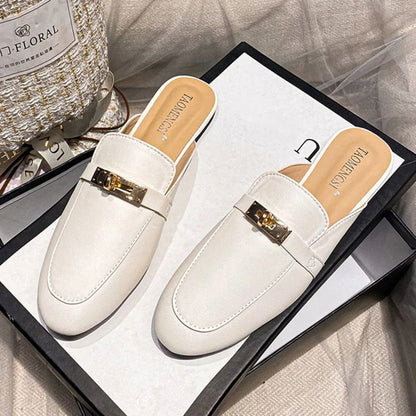 Esmeralda - Mules Détail Boucle