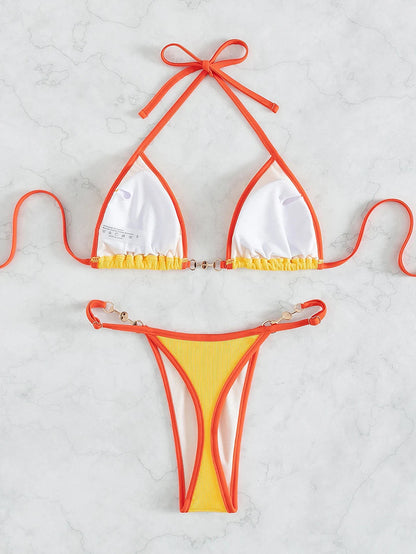 Bikini Brésilien Chic en Laine Douce