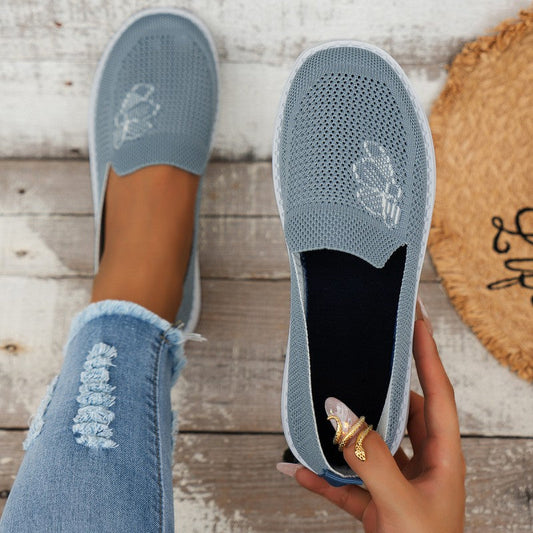 Claudia - Mules Respirantes Slip-On