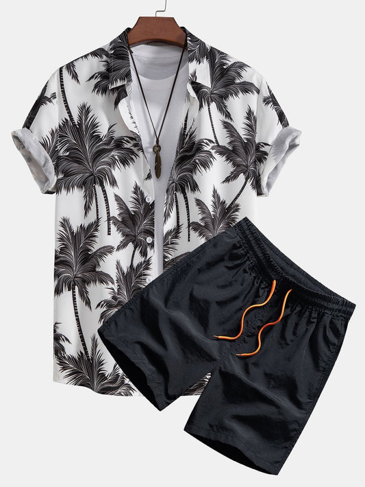 Chemise Tropicale Élégante & Confortable