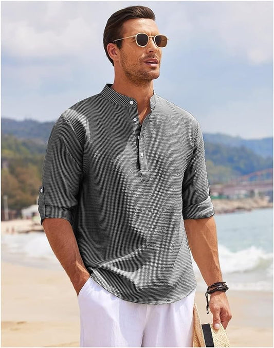 Aron | Chemise Casual Élégante pour Homme
