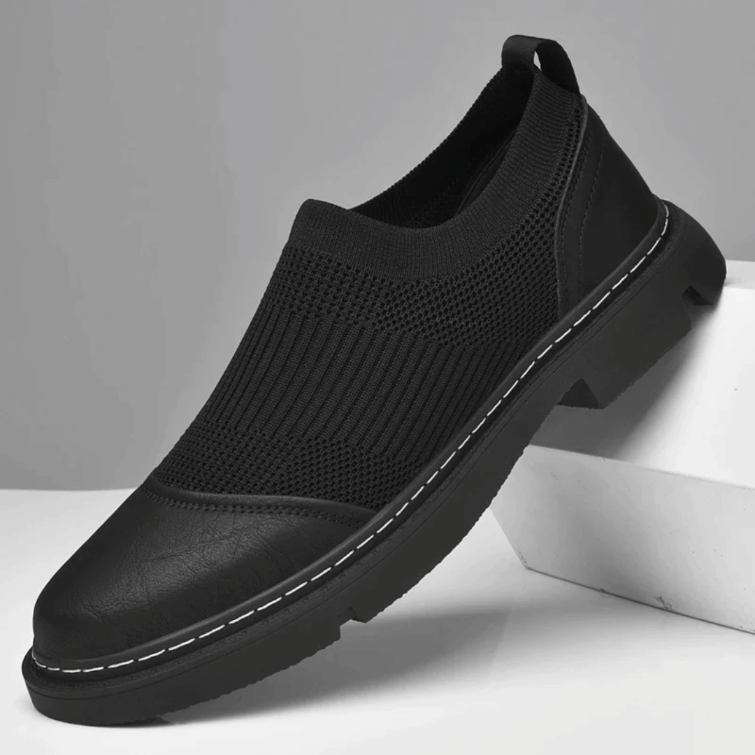 Bram - Mocassins en Maille Confortables à Enfiler