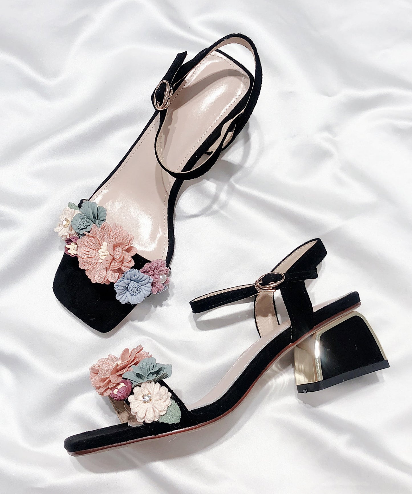Everdiene - Sandales à Talons Élegantes avec Ouverture Peep Toe