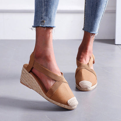 Eva - Espadrilles Orthopédiques avec Semelle Tressée