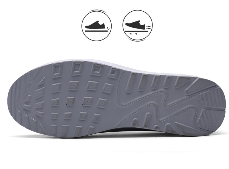 Lina - Chaussures Slip-On en Maille Airstep