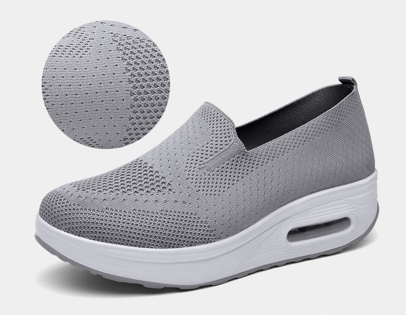Lina - Chaussures Slip-On en Maille Airstep