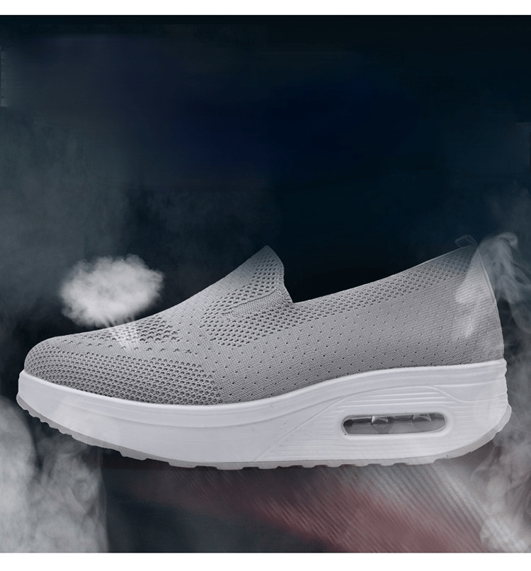 Lina - Chaussures Slip-On en Maille Airstep